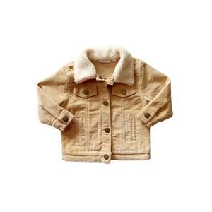 Jamie Kay Corduroy Sherpa Fleece Jacket Size 1y